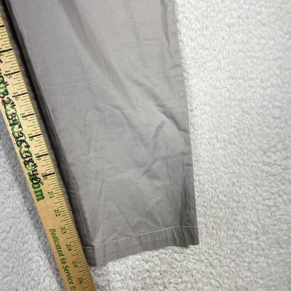 Kut from the Kloth Womens Taylor Crop Trouser Pant Lt Gray Size 10 (32.5x25.5) - Picture 6 of 12